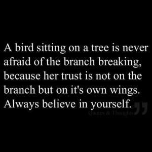 Believe in Wings Quote - Pinterest